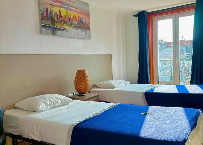 招待所 02lisbon Downtown Private Bedroom River View Lisboa