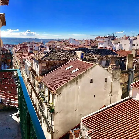02lisbon Downtown Private Bedroom River View * Lisboa